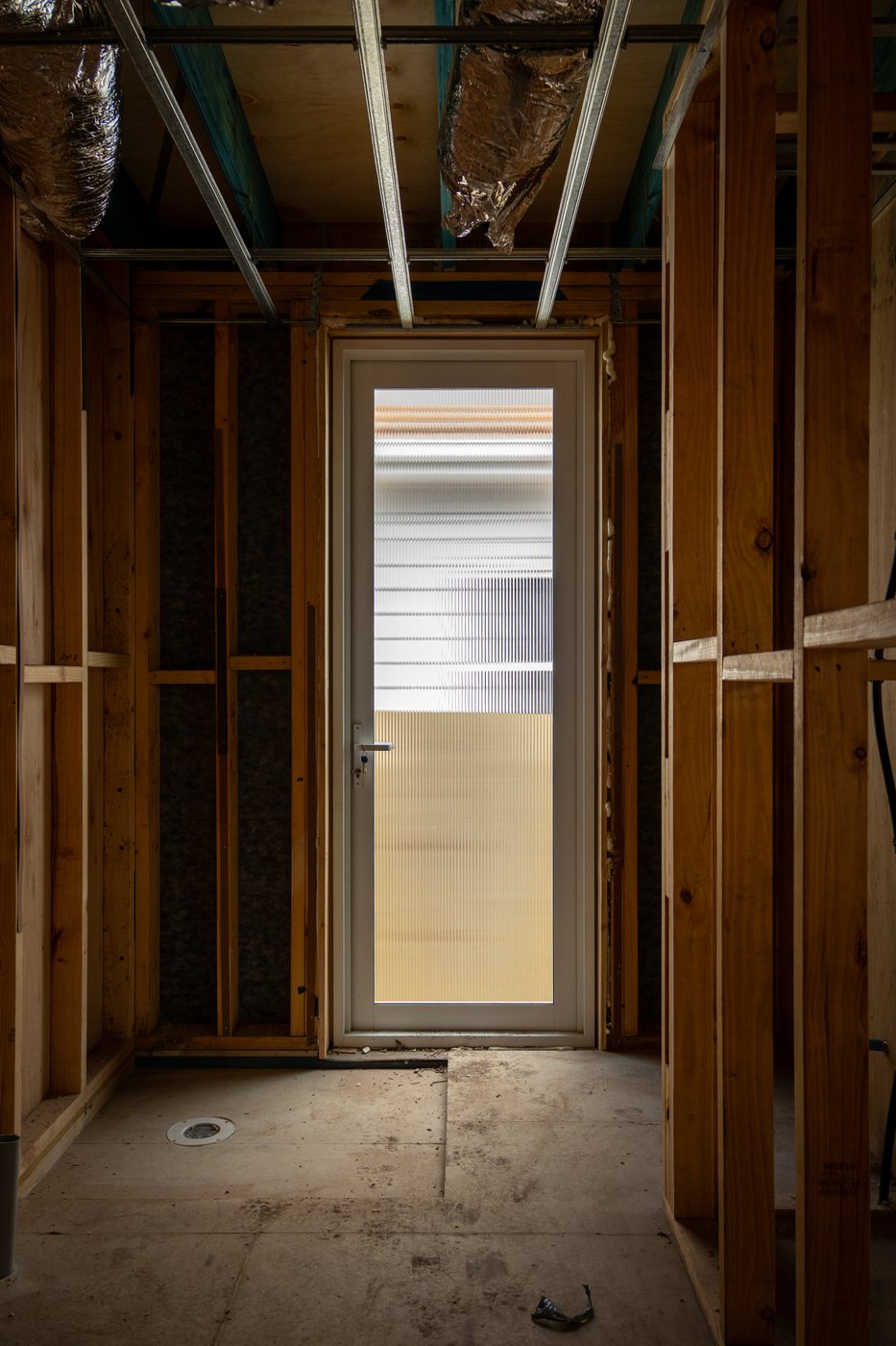 Finished custom aluminium window and door detail