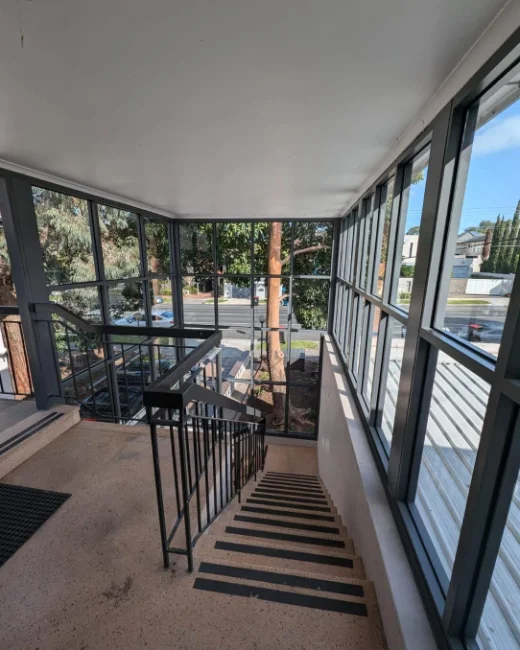 Body Corporate Window Replacement product stairwell window