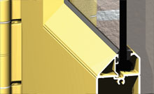 Hinged Aluminium Door